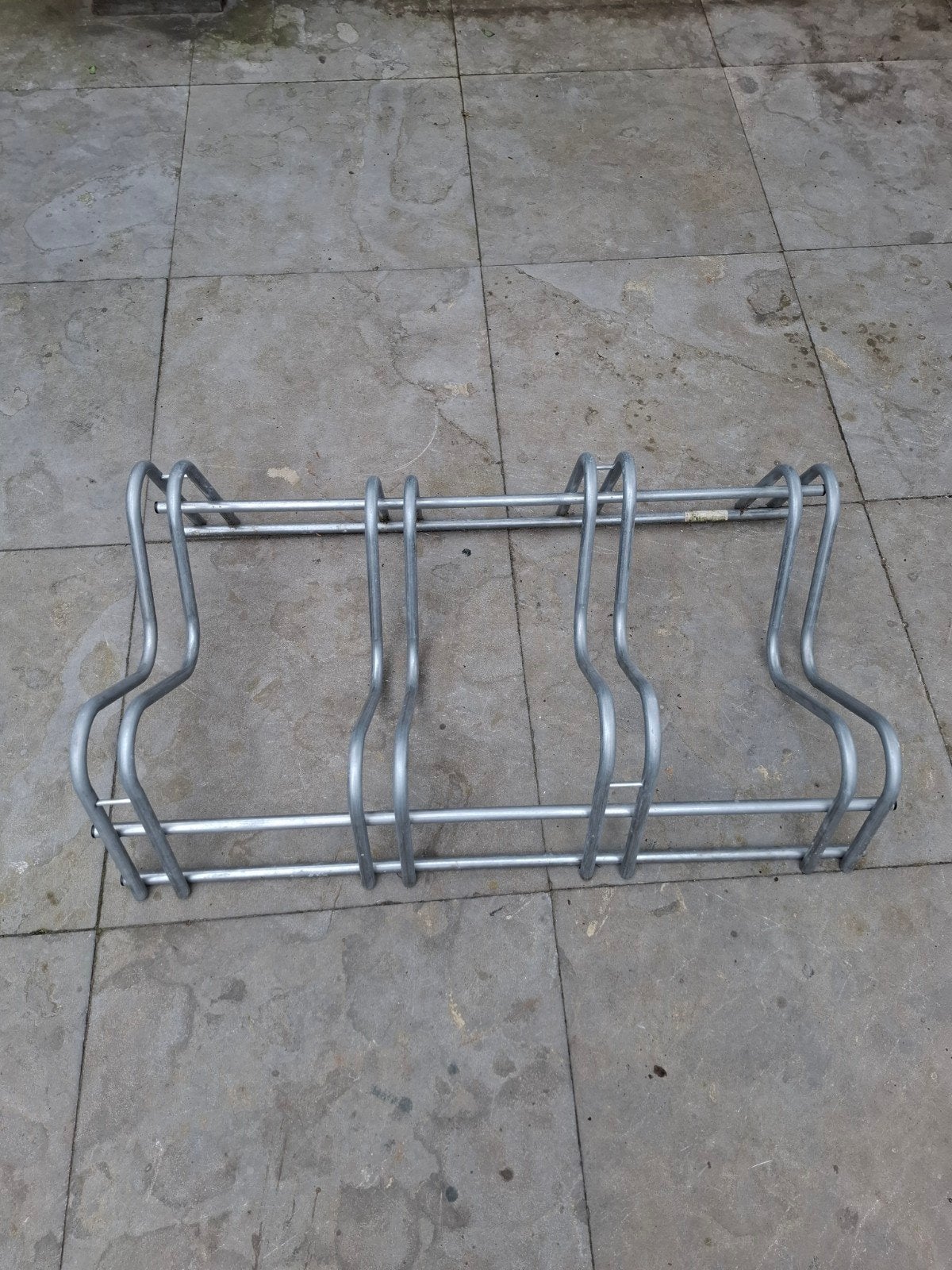 Fietsenrek voor 4 fietsen, Ophalen, Gebruikt