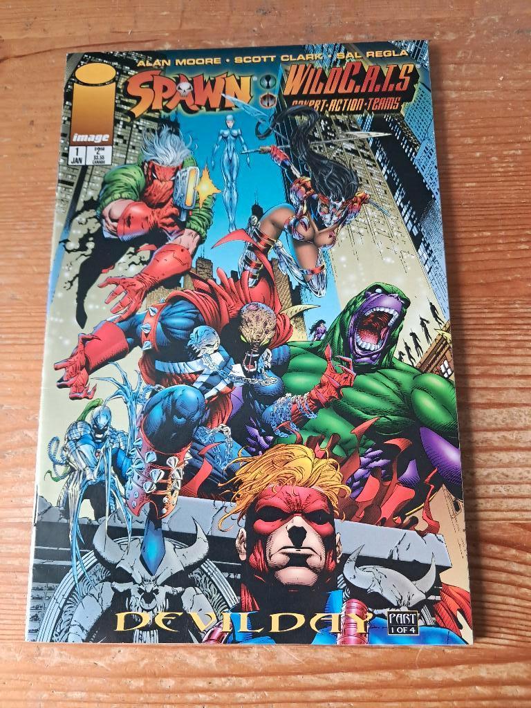 Spawn wildc.a.t.s compleet, Boeken, Ophalen, Amerika, Complete serie of reeks, Zo goed als nieuw