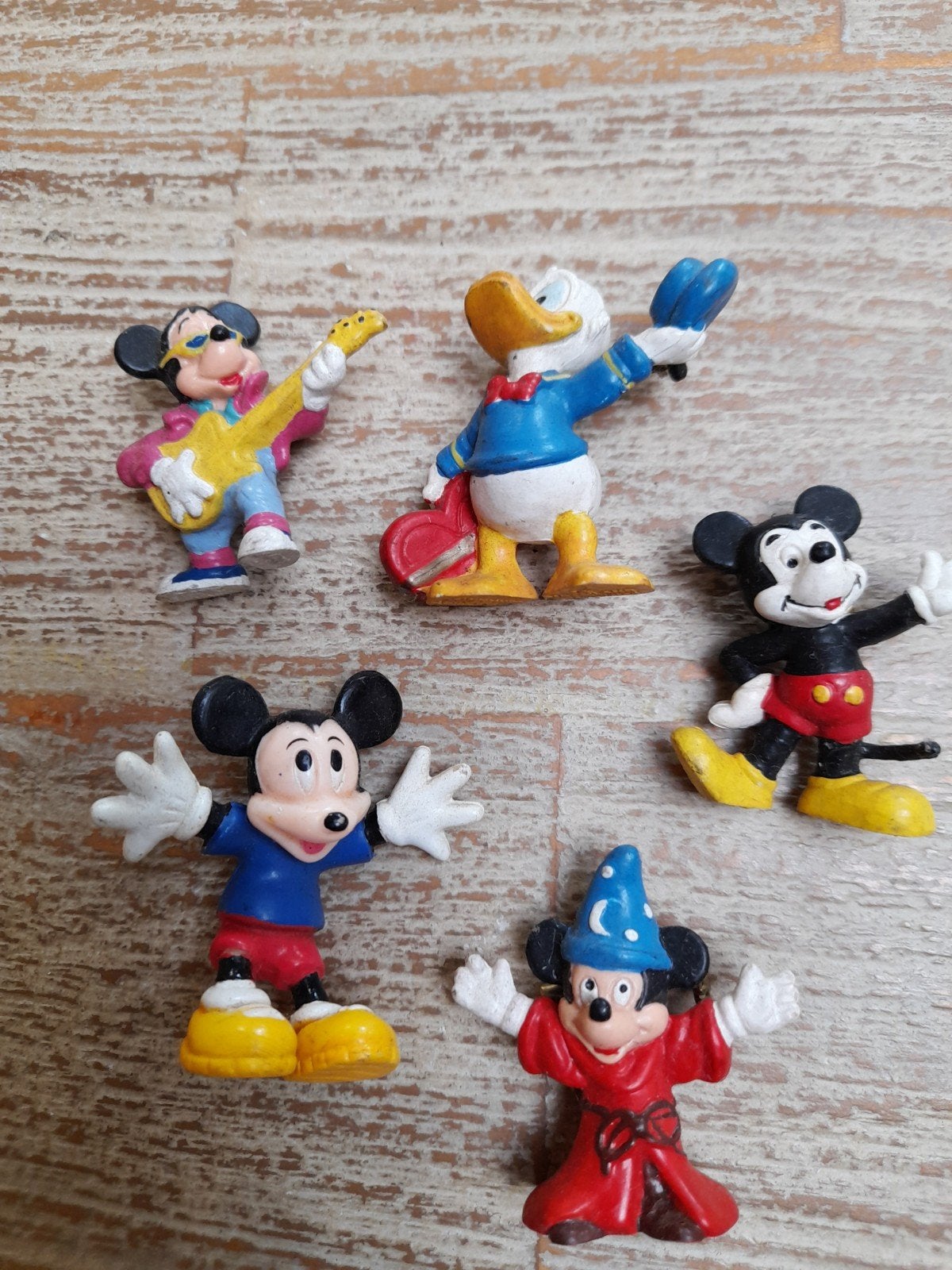 Disney figuurtjes 4 cm groot, Verzamelen, Disney, Gebruikt, Beeldje of Figuurtje, Mickey Mouse, Ophalen of Verzenden