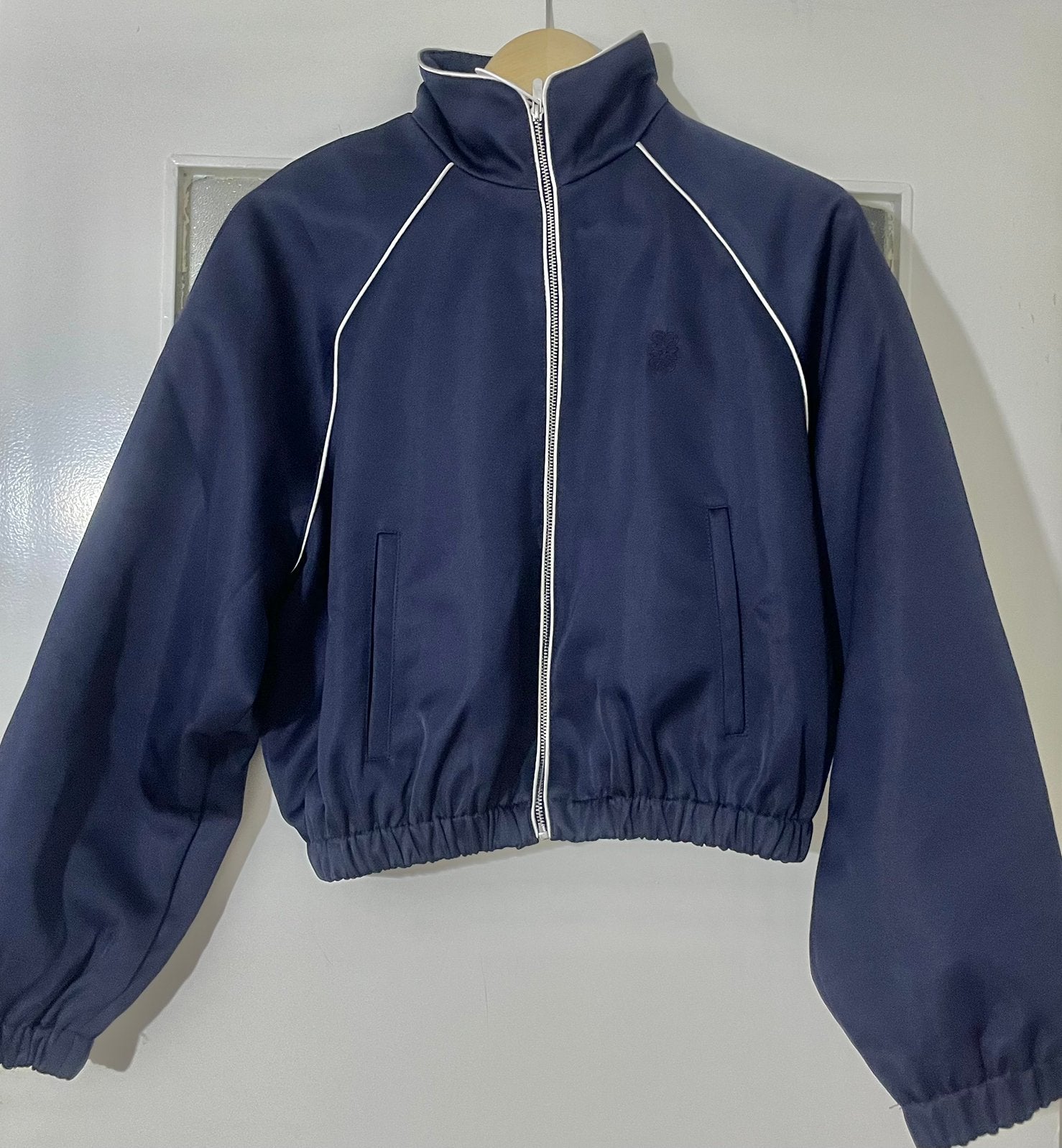 Sandro bomber jacket, Verzenden, Nieuw, Maat 38/40 (M), Blauw