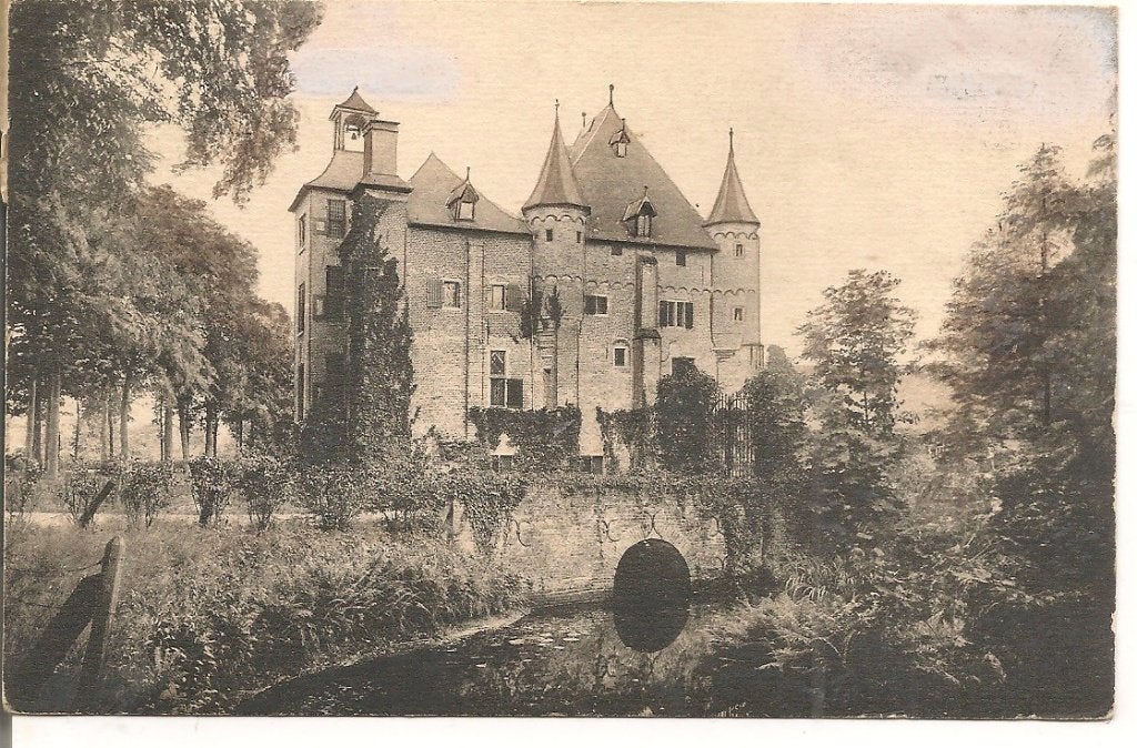 Ansichtkaart Kasteel Deurne NB - Ongelopen, Ophalen of Verzenden, 1920 tot 1940, Ongelopen, Noord-Brabant