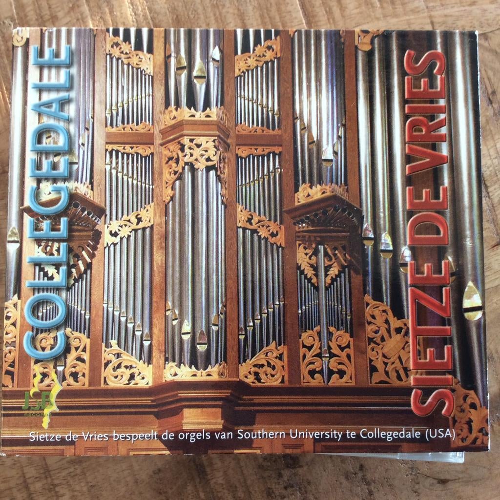 orgel 2cd - Sietze de Vries, Collegedale, Brombough orgels, Ophalen of Verzenden, Barok, Zo goed als nieuw, Overige typen