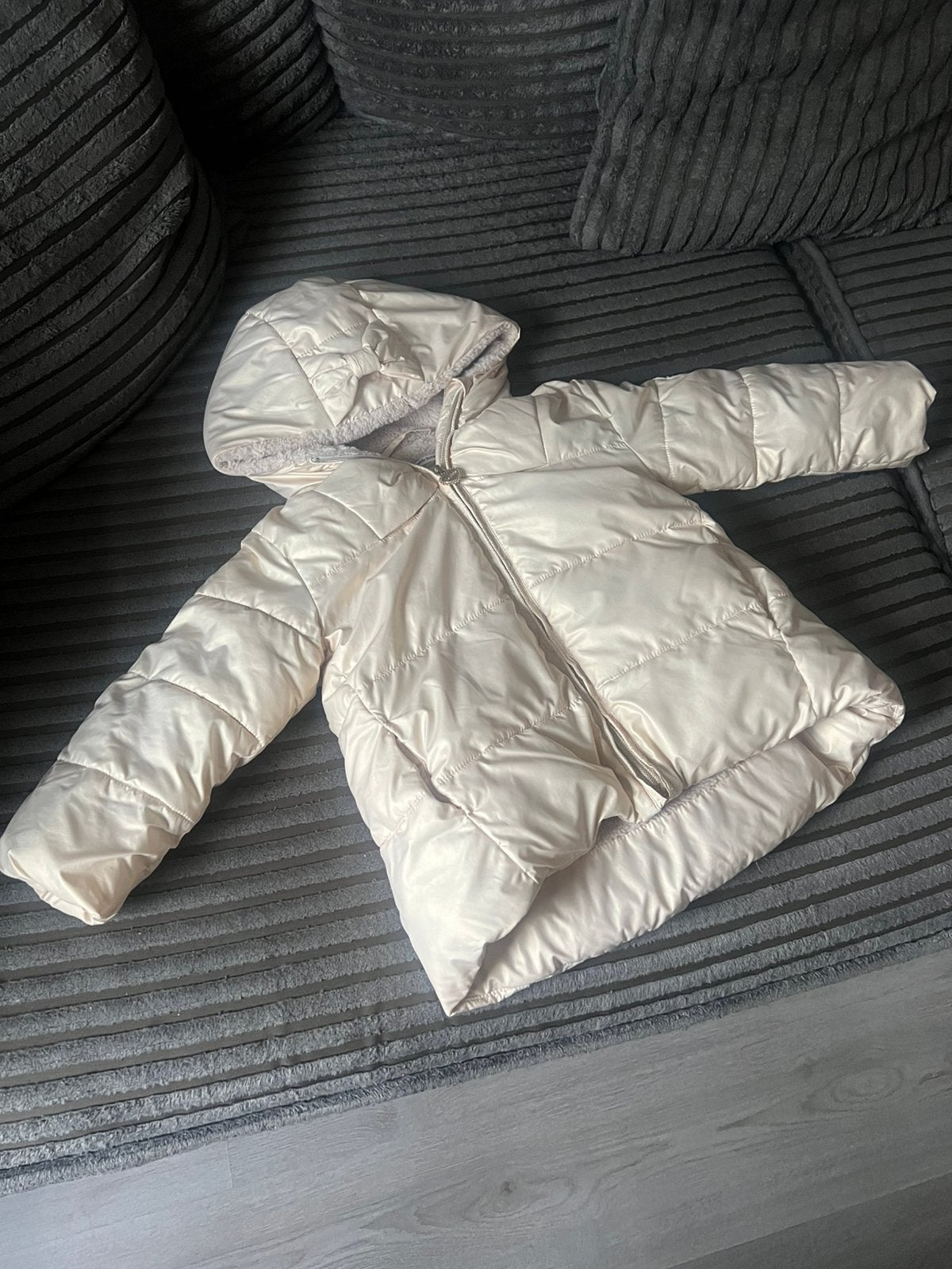 Meisjes winterjas 104, Kinderen en Baby's, Ophalen, Zo goed als nieuw, Meisje, Jas