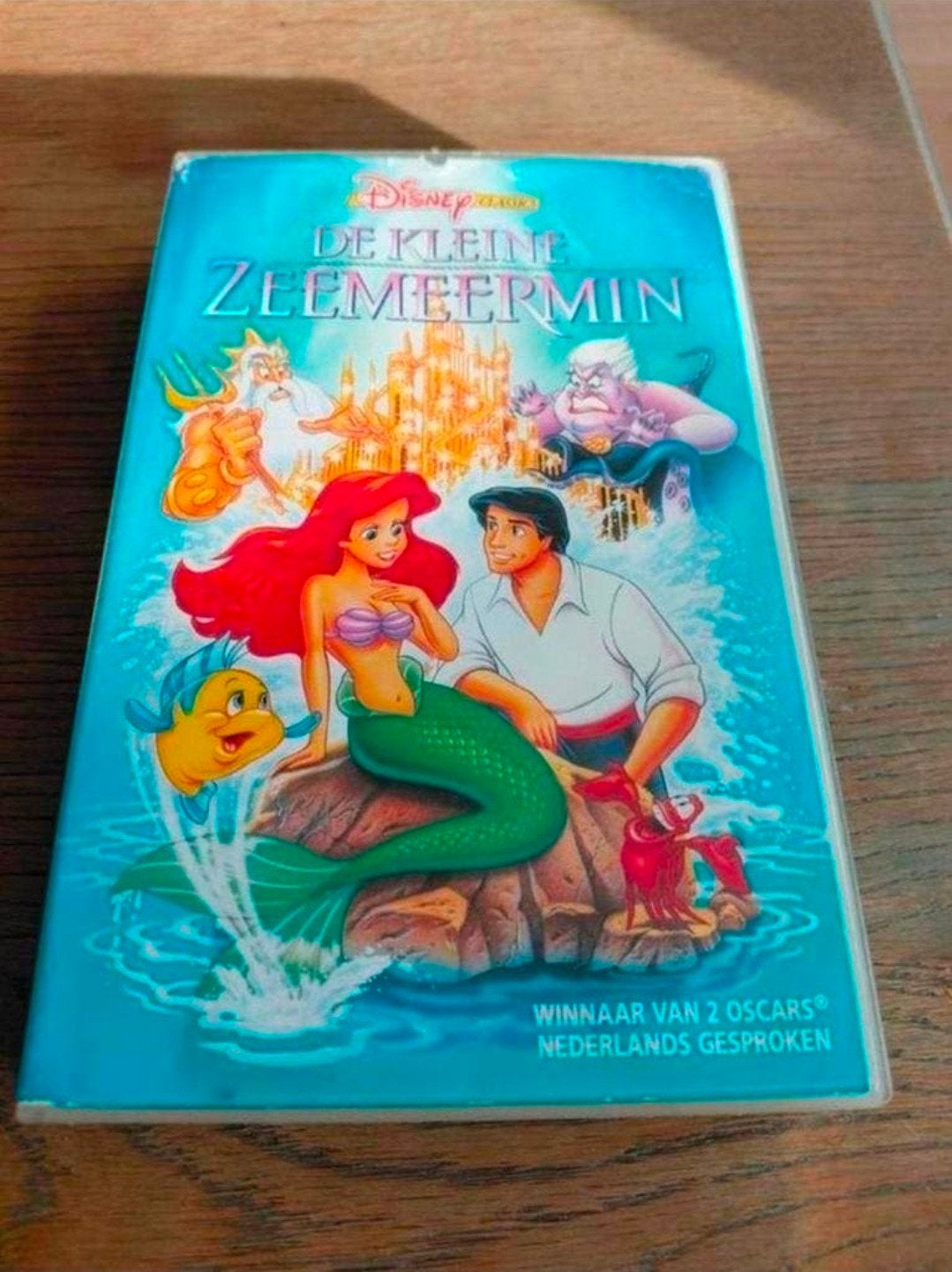 Disney Classics De Kleine Zeemeermin videoband., Cd's en Dvd's, Gebruikt, Tekenfilm, Alle leeftijden, Ophalen of Verzenden