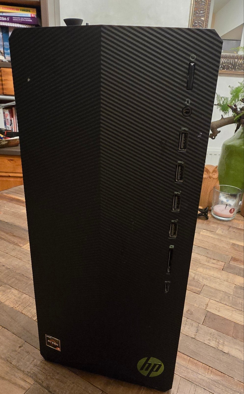 HP Pavilion Gaming Desktop TG01-0000nd  - AMD Ryzen 5, Computers en Software, Gebruikt, 8 GB, HP, Gaming