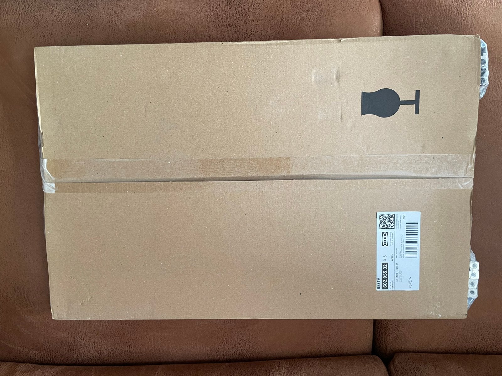 IKEA BESTÅ glazen plank 56x36 cm (nieuw in doos), Ophalen, Nieuw