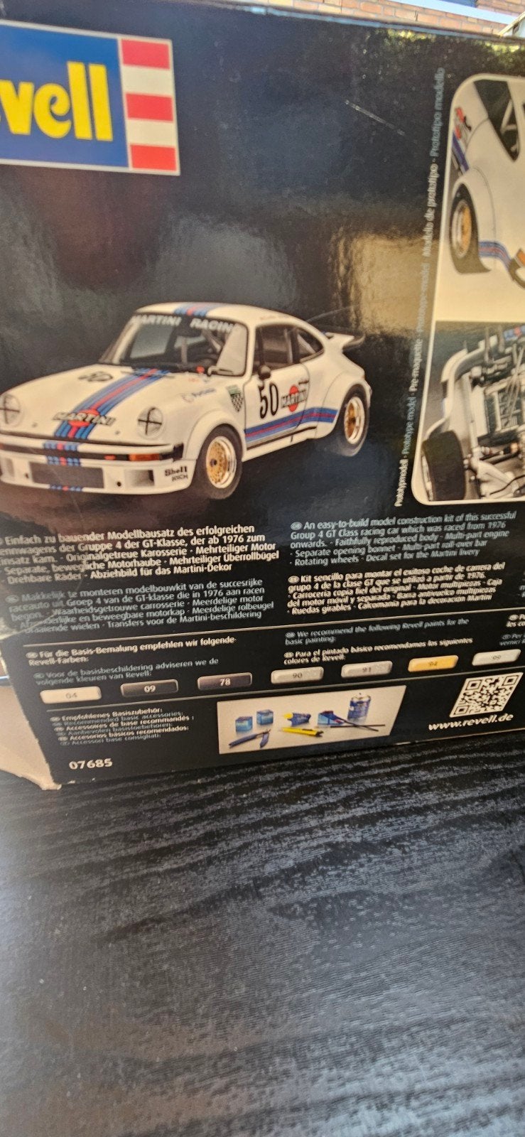 Revell Porsche 934 RSR Martini Racing Modelbouwkit, Auto, Nieuw, Ophalen of Verzenden, 1:32 tot 1:50