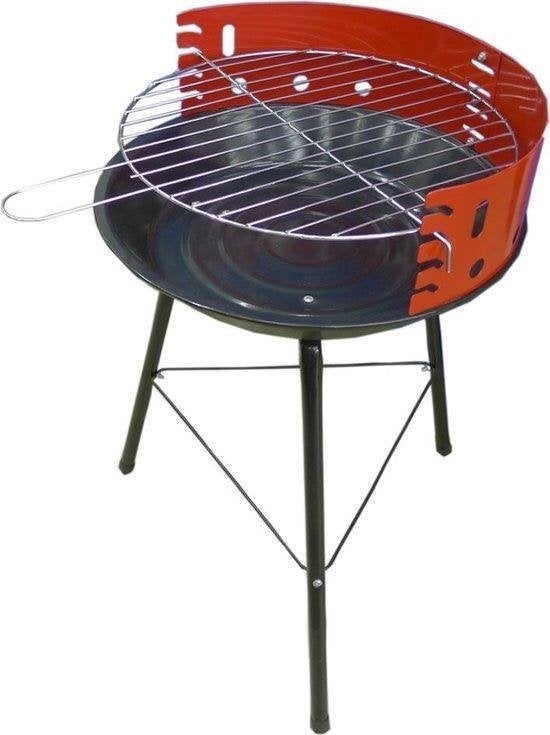 Houtskoolbarbecue Ø38 cm met aslade, Ophalen of Verzenden, Nieuw