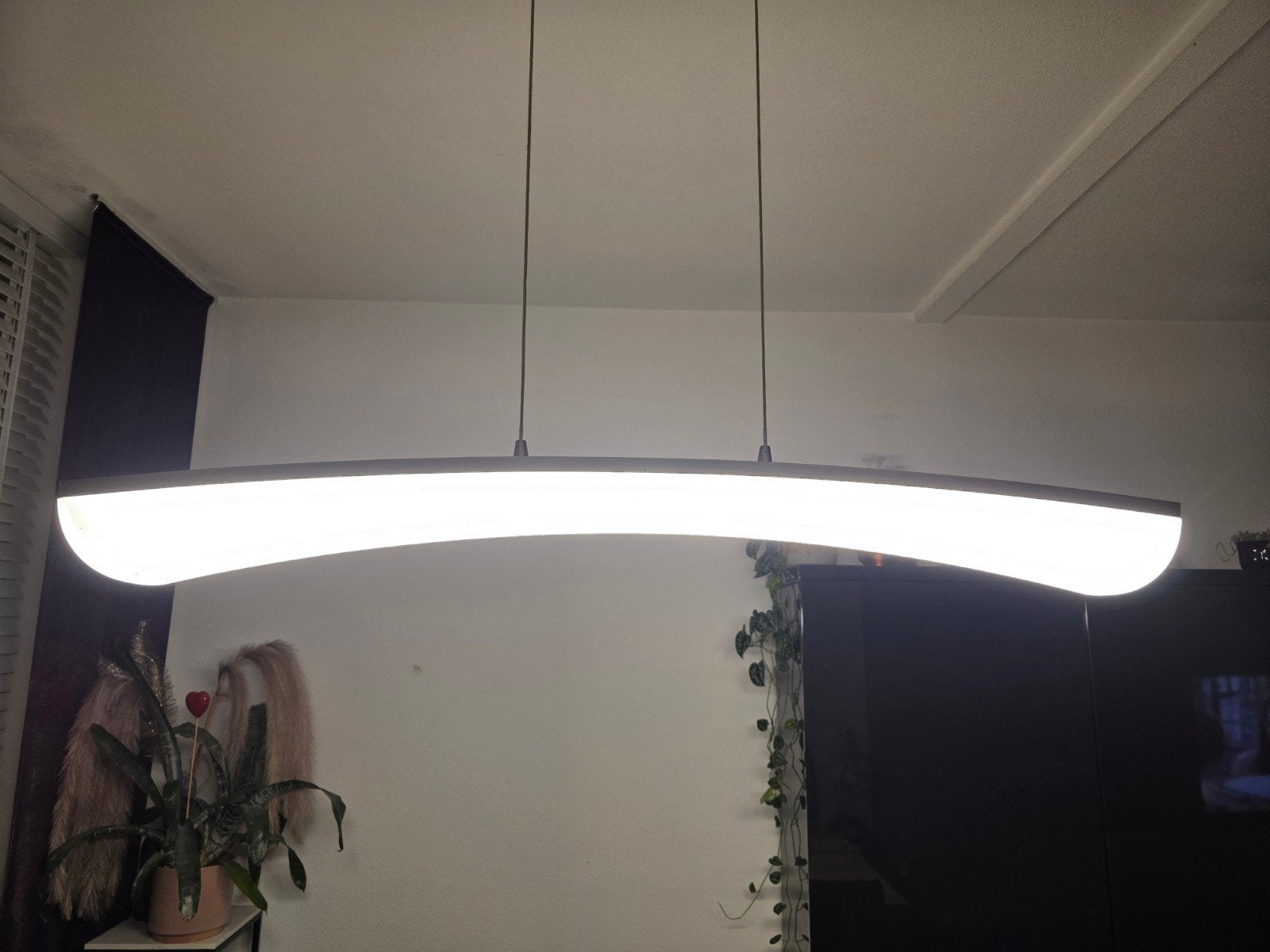 woonkamer hanglampen led met dimmer, Ophalen of Verzenden, Zo goed als nieuw