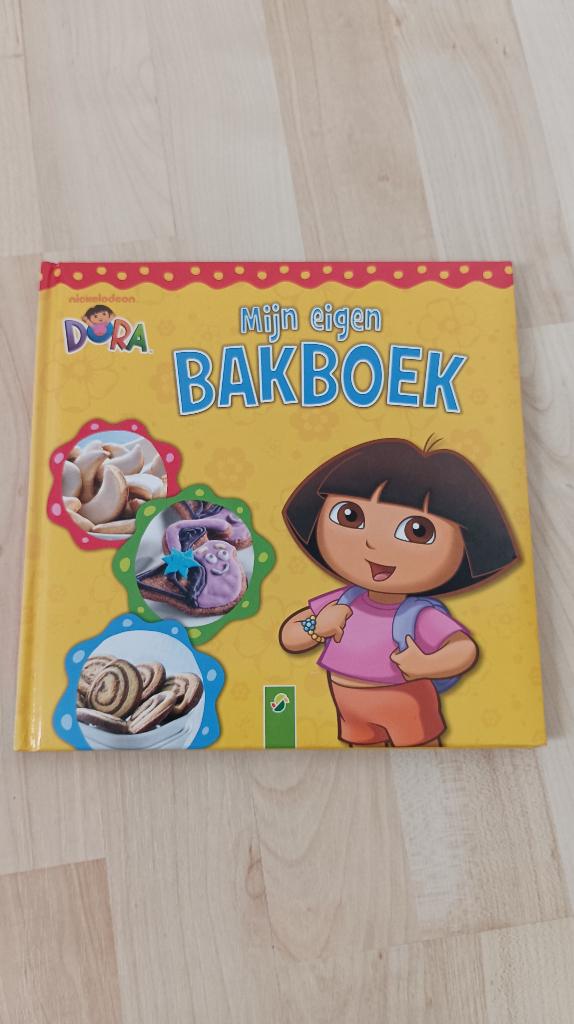 Mijn eigen bakboek, kinderbakboek, Dora, koekjes, Ophalen of Verzenden, Zo goed als nieuw, Nederland en België, Taart, Gebak en Desserts