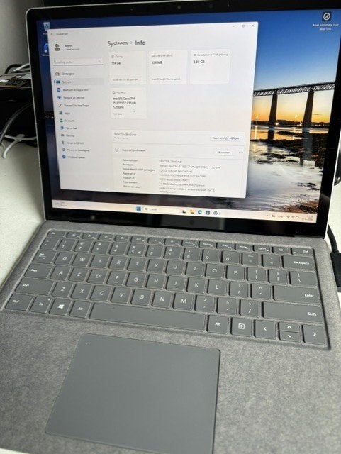 Intel surface 3 core i5 1035, Computers en Software, Windows Laptops, Ophalen, Gebruikt, Qwerty, 8 GB