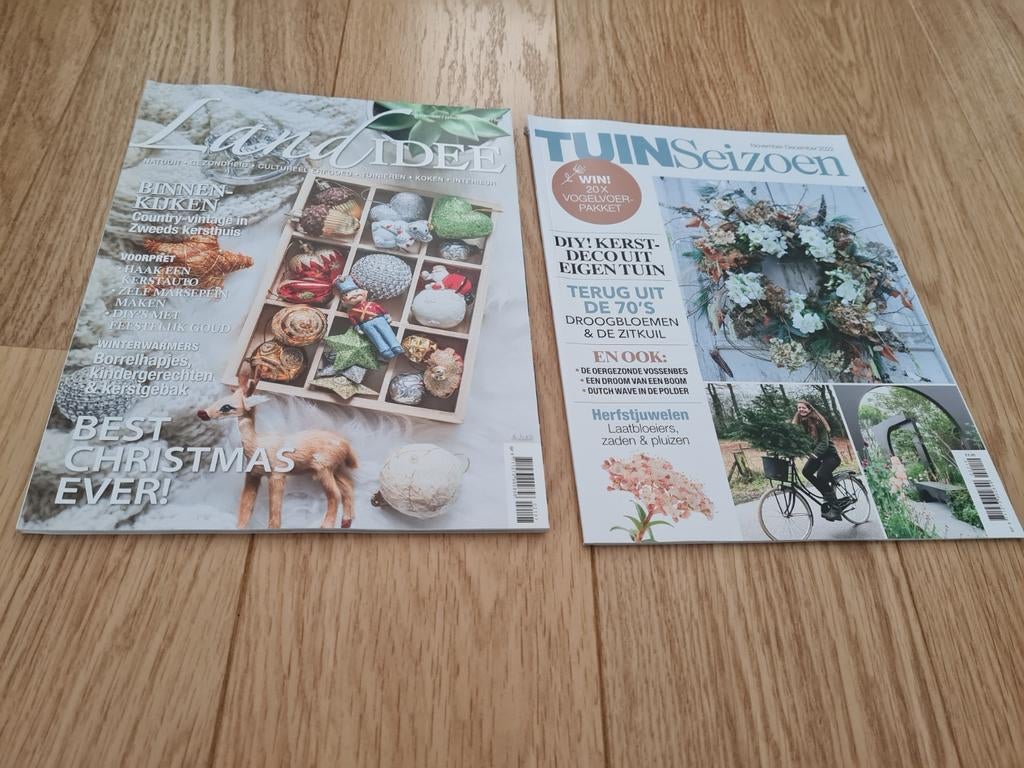 Tijdschrift tuinseizoen en land idee nr. Nov/dec '22, Boeken, Ophalen of Verzenden