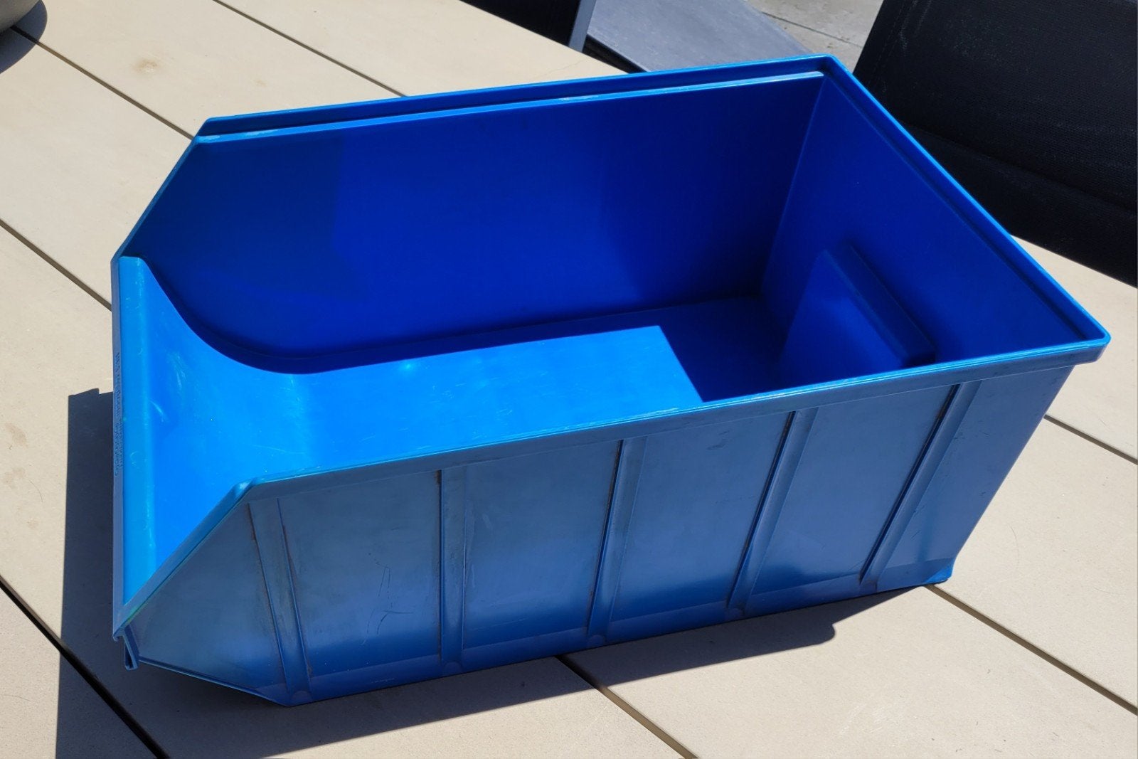 Stapelbak Overtoom NR.1 - Blauw, Ophalen, Gebruikt, Minder dan 50 cm, Minder dan 40 cm