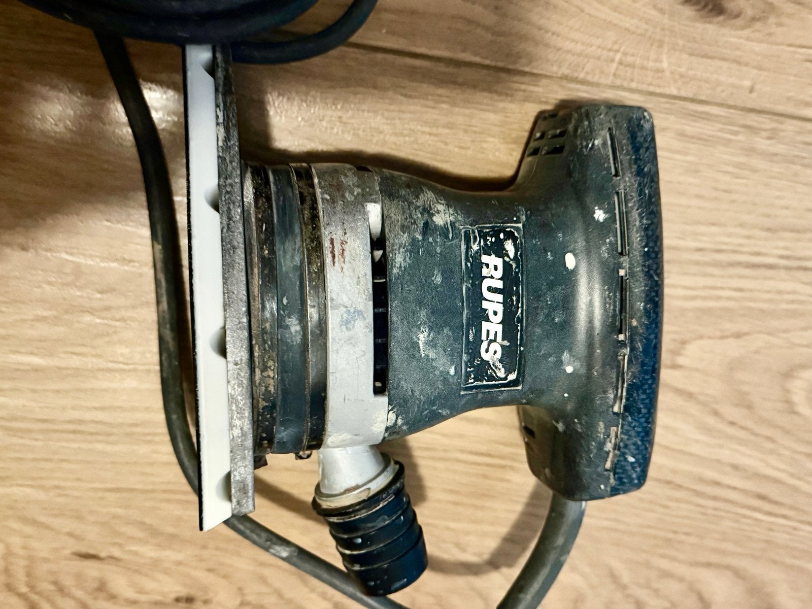 RUPES LS21A Vlakschuurmachine - Gebruikt, Ophalen of Verzenden, Gebruikt, Minder dan 600 watt, Vlakschuurmachine