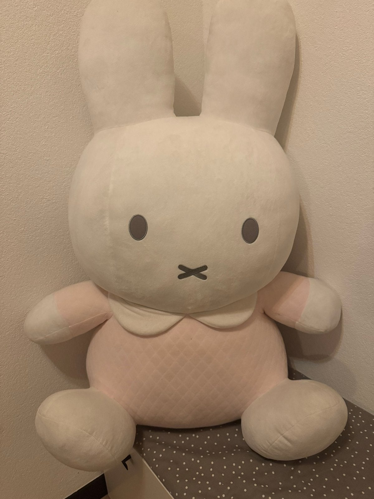 Grote Roze Nijntje Knuffel 1 mtr, Konijn, Nijntje, Ophalen of Verzenden, Zo goed als nieuw