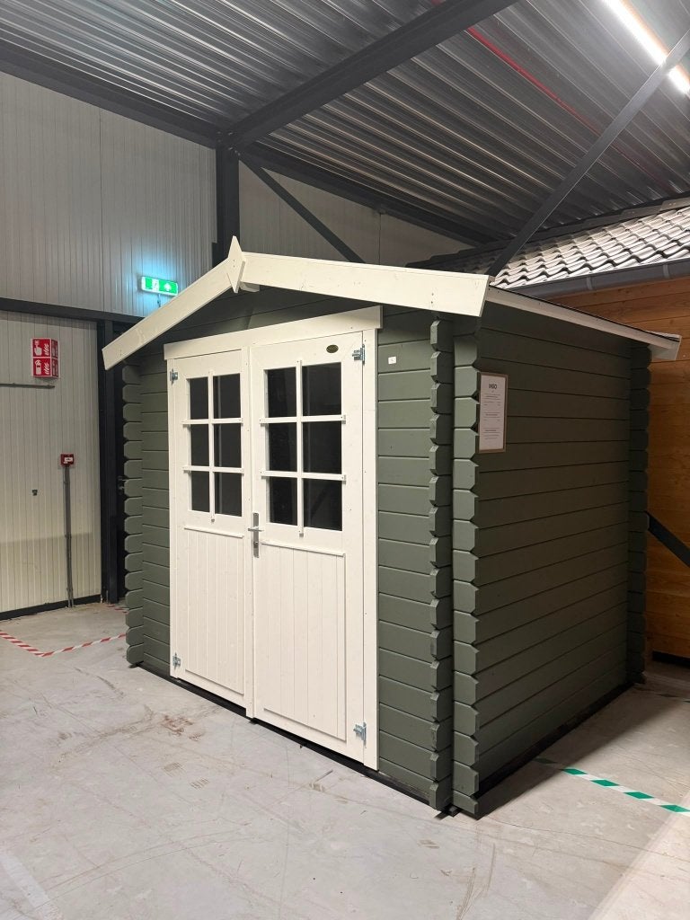 Houten tuinhuis – Schuur– moderne Schuur - Groen, Tuin en Terras, Tuinhuizen, 3 ramen of meer, Schuur, Hout, Ophalen