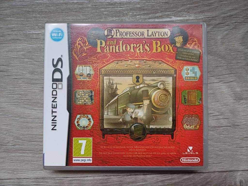 Professor Layton and Pandora's Box Nintendo DS, Ophalen, Puzzel en Educatief, 1 speler, Zo goed als nieuw