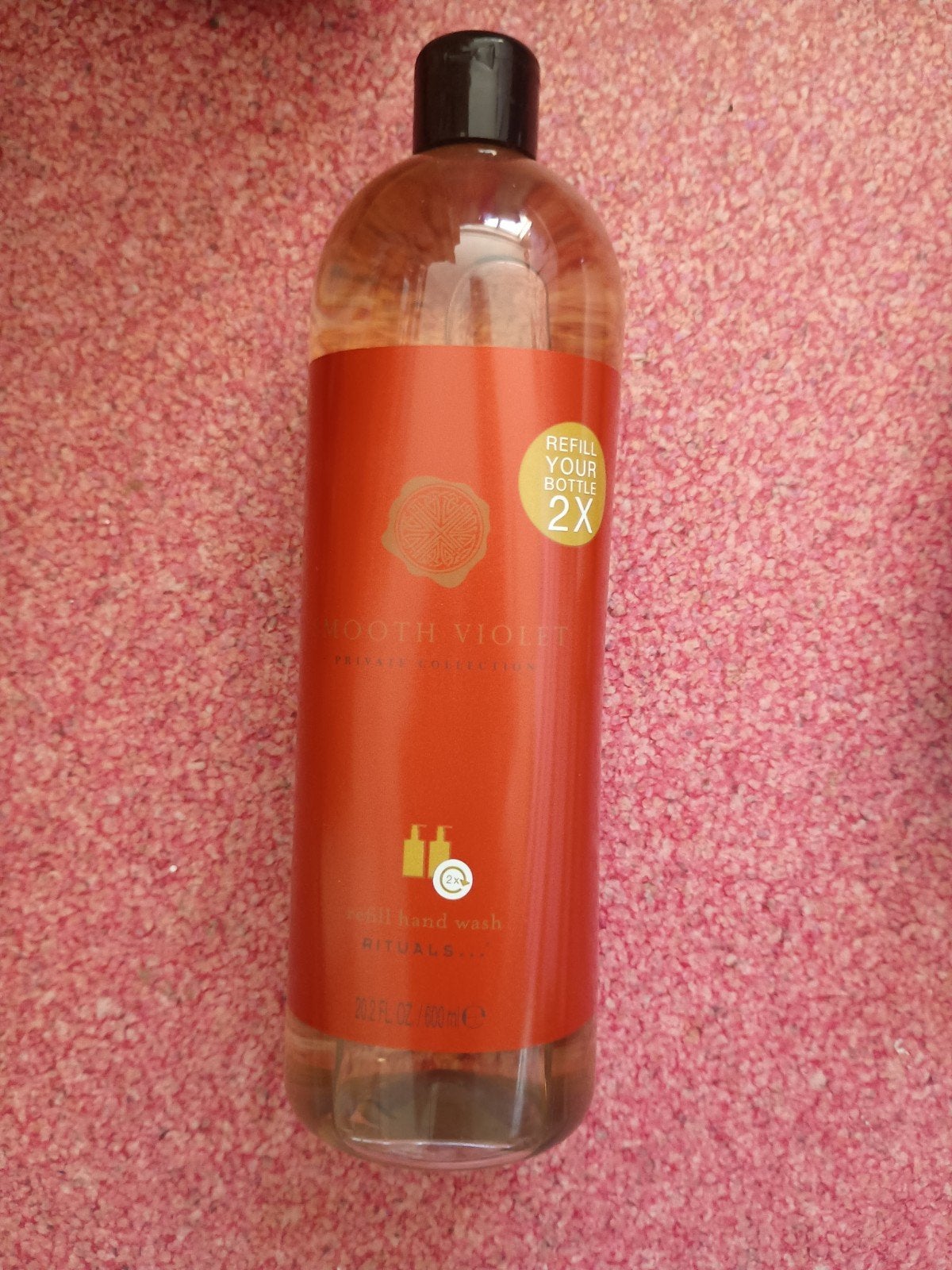 Rituals Smooth Violet Hand Wash Navulling 600ml, Ophalen of Verzenden, Nieuw, Overige typen