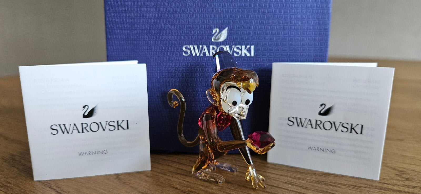 Swarovski Disney Aladdin Abu Het Aapje, Verzamelen, Ophalen of Verzenden, Nieuw, Figuurtje