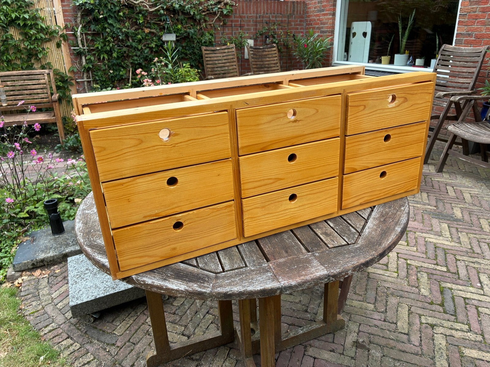 Gratis Lundia inbouw ladenblok, Huis en Inrichting, Kasten | Ladekasten, Ophalen, Gebruikt, 5 laden of meer, 50 tot 100 cm