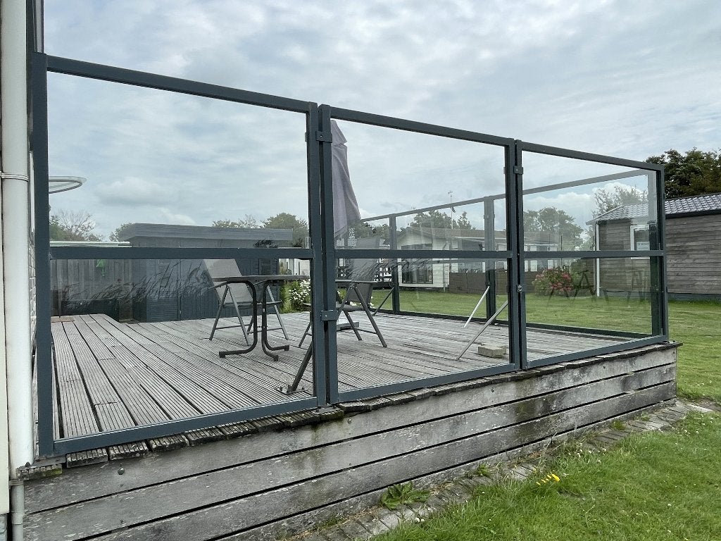 6 Terraswindschermen, Ophalen, Gebruikt