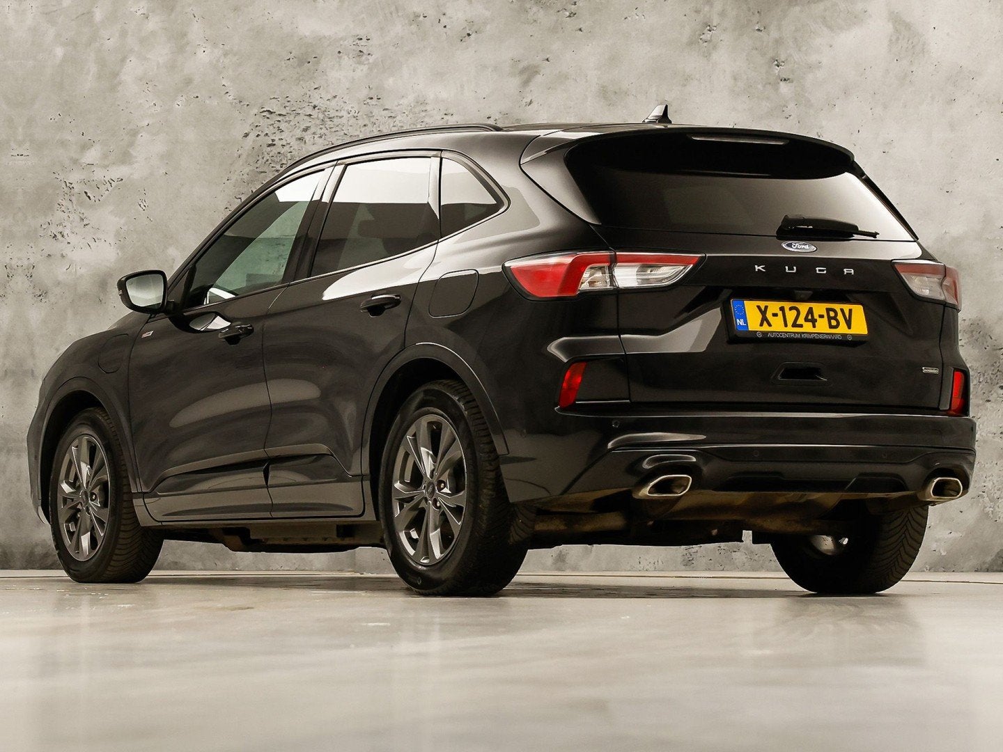 Ford Kuga 2.5 PHEV ST Line 225Pk Automaat (PANORAMADAK, SOH, Auto's, 12 maanden, Gebruikt, 4 cilinders, Zwart