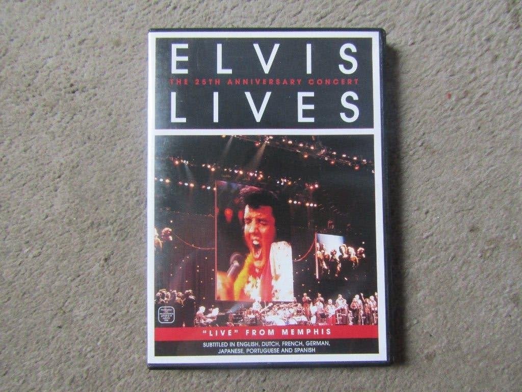 DVD: Elvis The 25the anniversary concert Lives, Alle leeftijden, Ophalen of Verzenden, Concert, Inclusief doosje