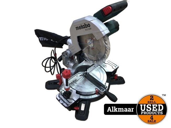 Metabo KS216M Afkortzaag | Zeer Nette Staat, Metabo, Zo goed als nieuw, Support@metabo.com, Metabo Corporation, Metabo-Werke GmbH, 
72622 NÃ¼rtingen
Germany