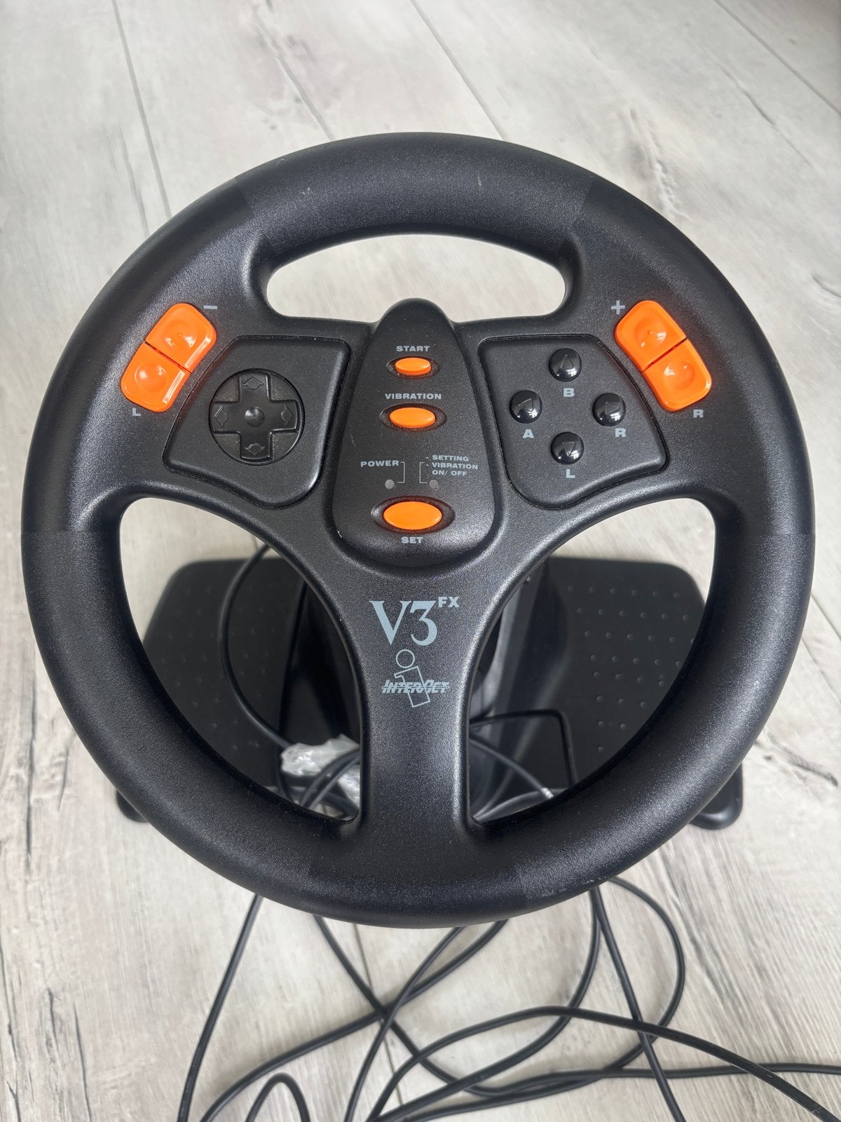 Dreamcast V3fx racestuur met pedalen, Overige merken, Ophalen of Verzenden, Gebruikt, Racestuur