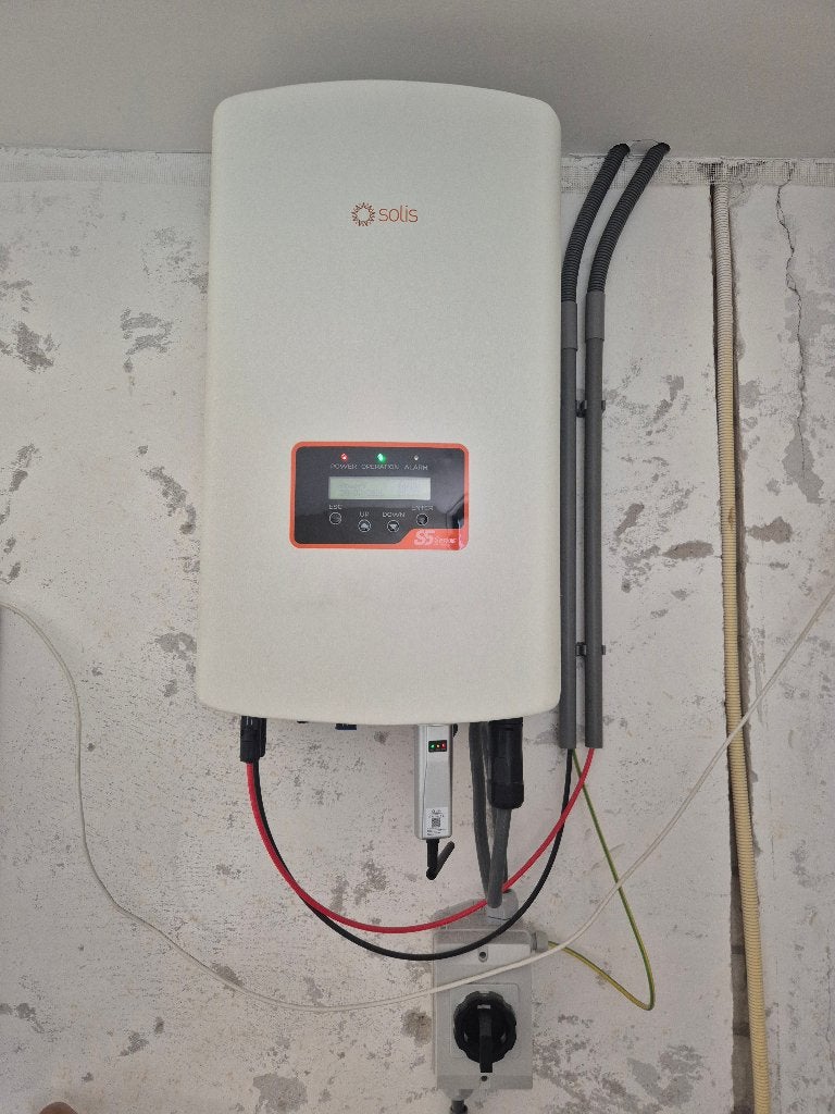 Solis 3-fase omvormer 5 kW (Solis-3P5K-4G), Ophalen, Zo goed als nieuw, Overige typen, 200 wattpiek of meer