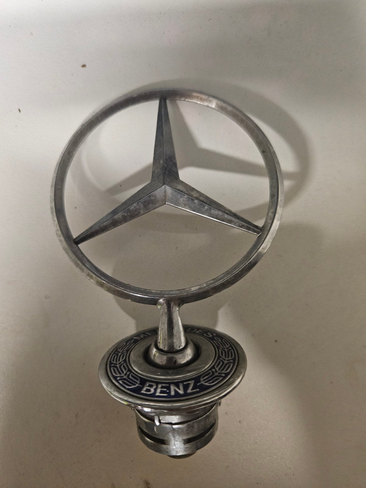 Mercedes-Benz Ster Motorkap Ornament - Gebruikt, Ophalen of Verzenden, Gebruikt, Mercedes-Benz
