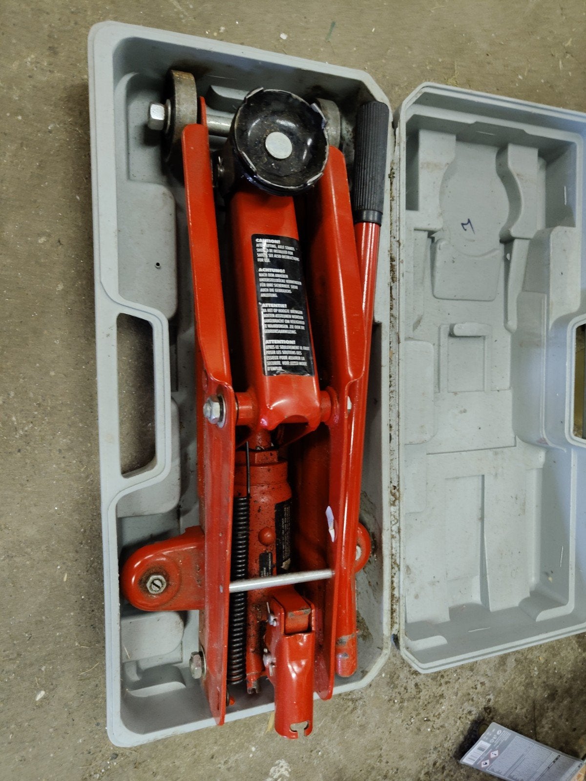 Garagekrik 2000 kg met 2 jaar garantie, Ophalen, Zo goed als nieuw, Hydraulisch, Garagekrik
