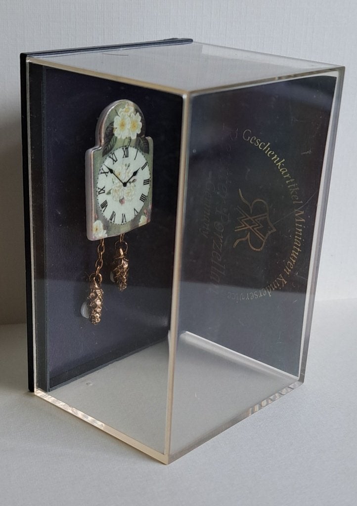 Poppenhuis miniaturen Wandklokje van Reutter, Verzamelen, Ophalen of Verzenden, Zo goed als nieuw, Poppenhuis