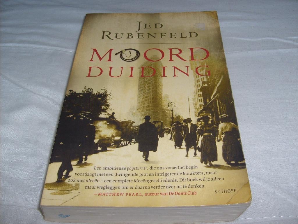 Moordduiding van Jed Rubenfeld, Ophalen of Verzenden, Gelezen