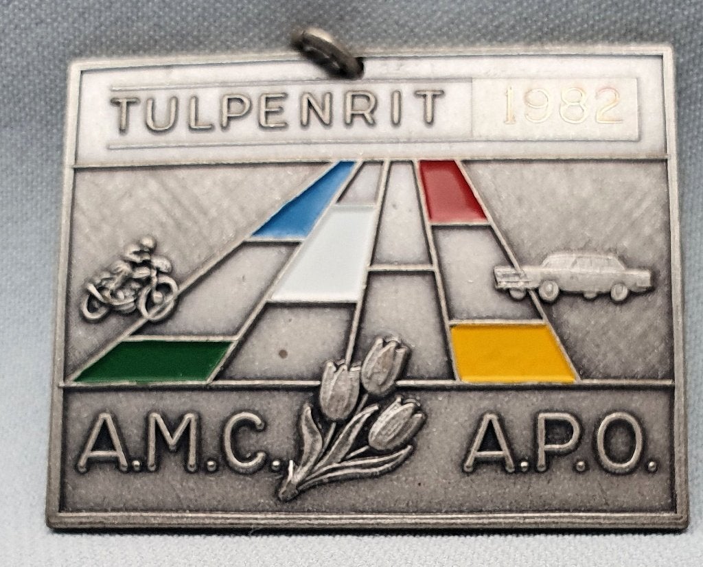 TULPENRIT 1982 Medaille - AMC APO - Auto's & Motoren, Verzenden, Gebruikt, Auto's