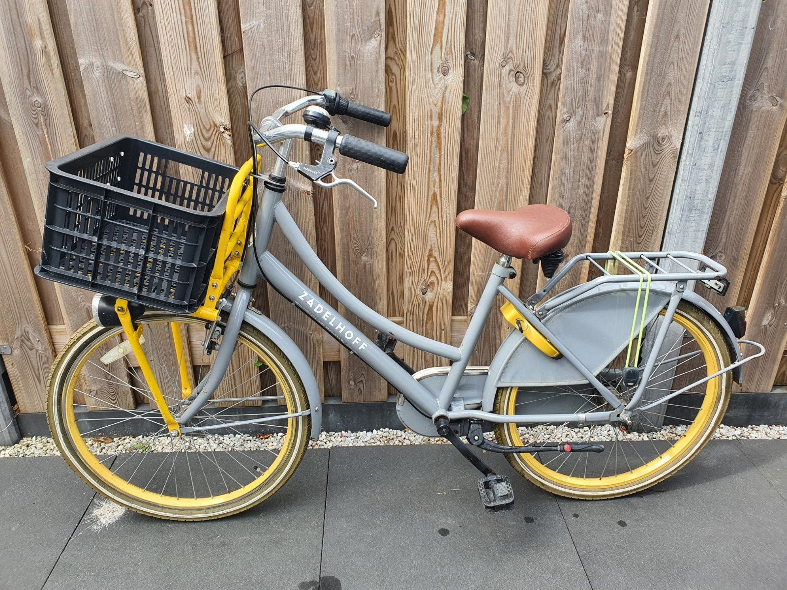 Zadelhoff 24 inch Meisjesfiets Transporter 3 versnellingen, Ophalen, Terugtraprem, 24 inch, Versnellingen