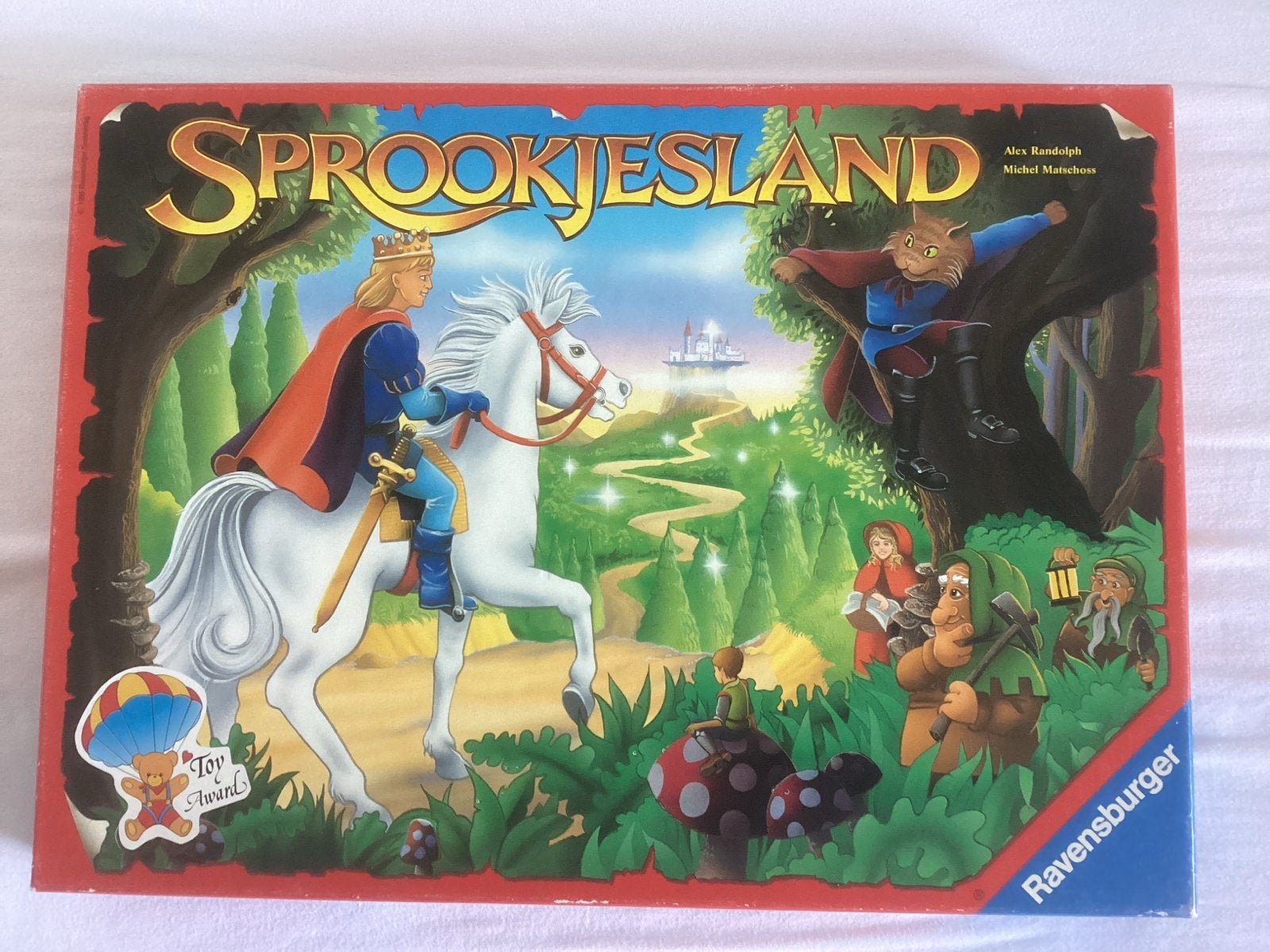 Sprookjesland Bordspel Ravensburger - Compleet, Drie of vier spelers, Ophalen, Gebruikt