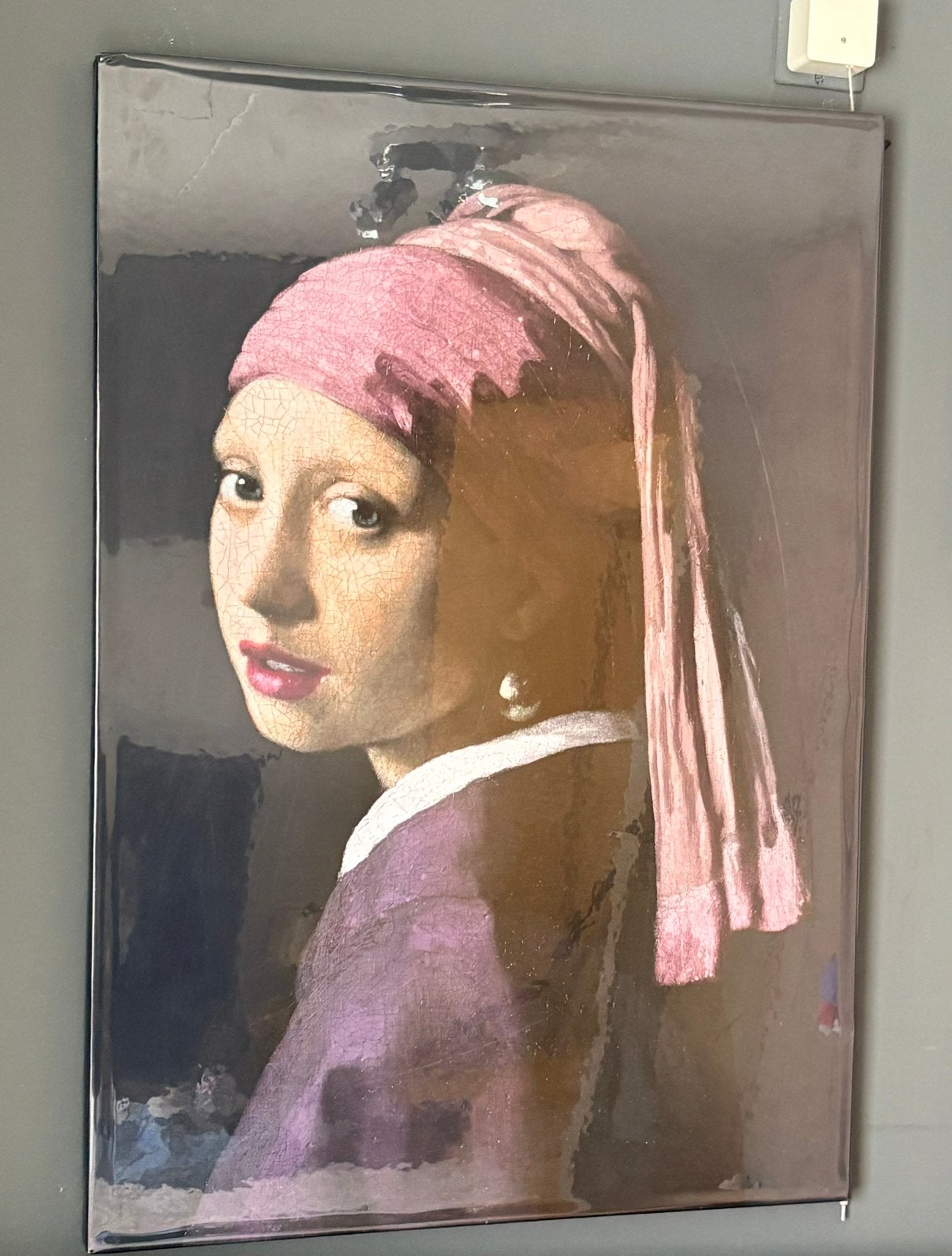 Meisje met de parel schilderij, Ophalen of Verzenden