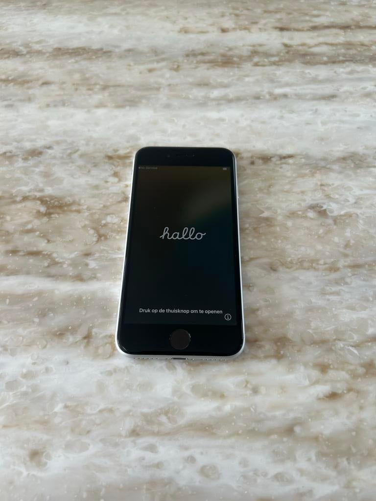 iPhone SE (2016) 64 GB - Wit/Zilver, Telecommunicatie, Mobiele telefoons | Apple iPhone, Ophalen, Gebruikt, Wit, IPhone SE (2016)
