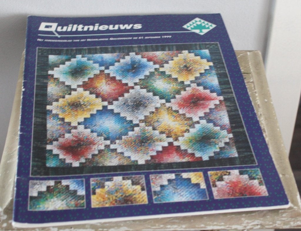 quiltnieuws september1990 nr 61, Ophalen of Verzenden, Gebruikt, Overige typen
