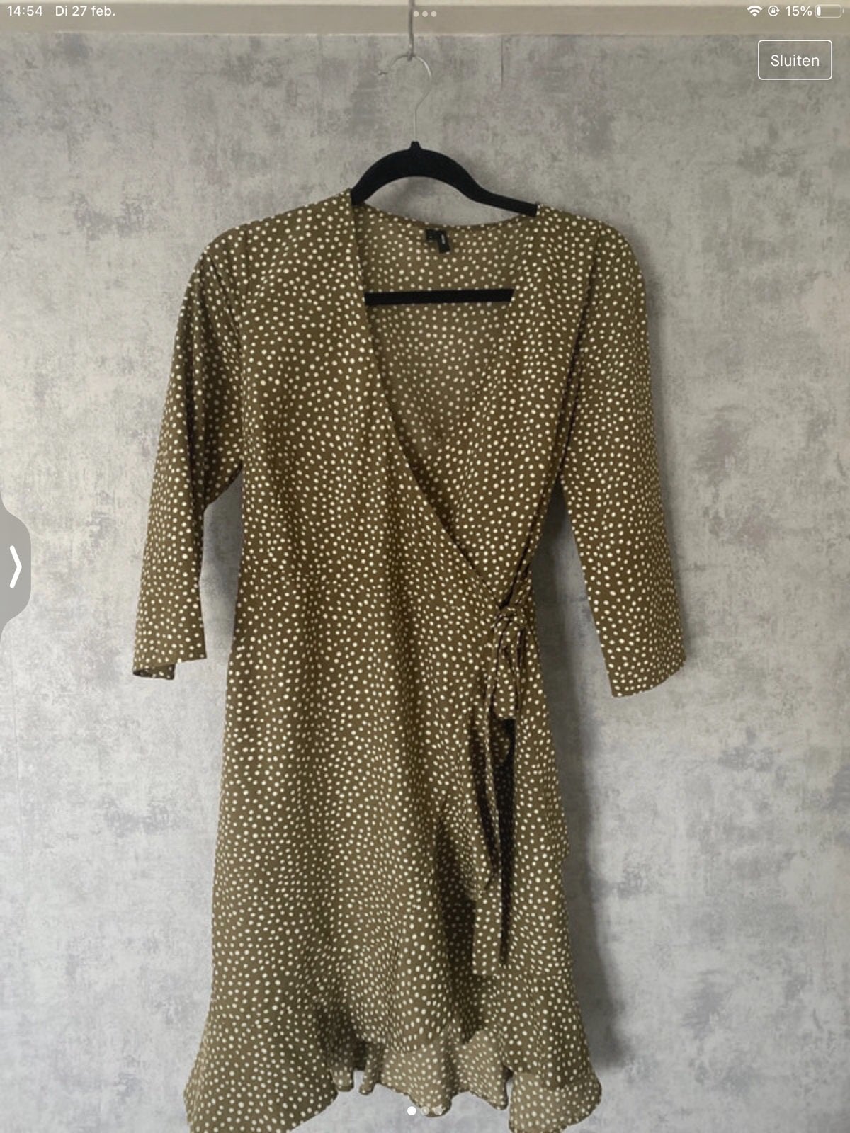 Vero Moda maat 36, Kleding | Dames, Jurken, Ophalen of Verzenden, Zo goed als nieuw, Maat 36 (S), Boven de knie