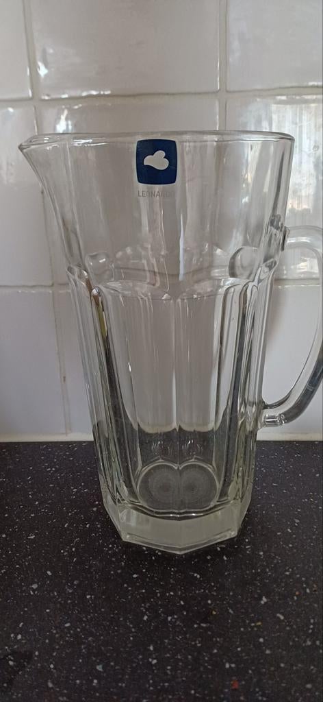 Leonardo waterkan 23 cm hoog, Ophalen, Zo goed als nieuw, Waterglas