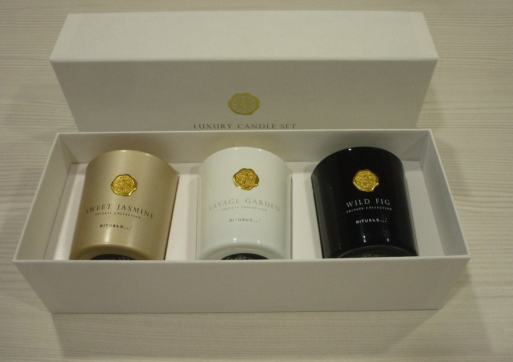 Nieuw Rituals kaarsen set M, geurkaars, kaars 140gr, Ophalen of Verzenden, Rituals, Kaars, Was