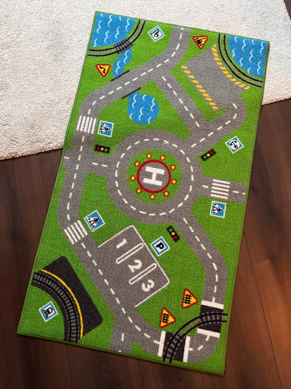 IKEA Autokleed Speelkleed Kinderkleed Wegenpatroon, Ophalen, Nieuw