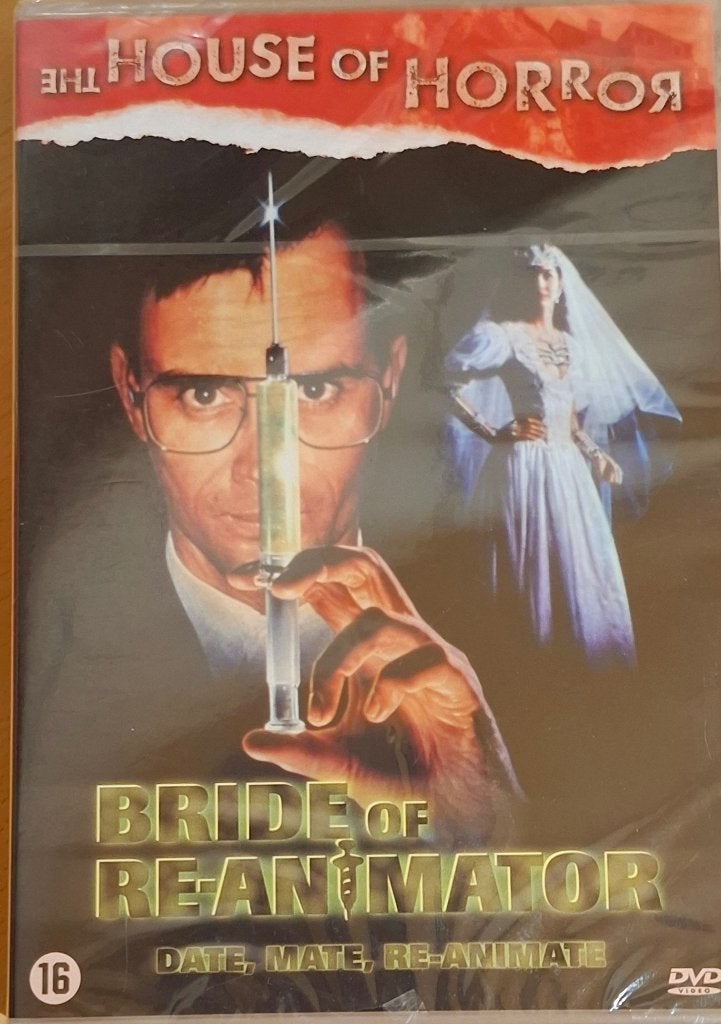 Bride of Re-Animator - [factorysealed] DVD - House of Horror, Cd's en Dvd's, Engels, Vanaf 16 jaar, Nederlands, Inclusief doosje