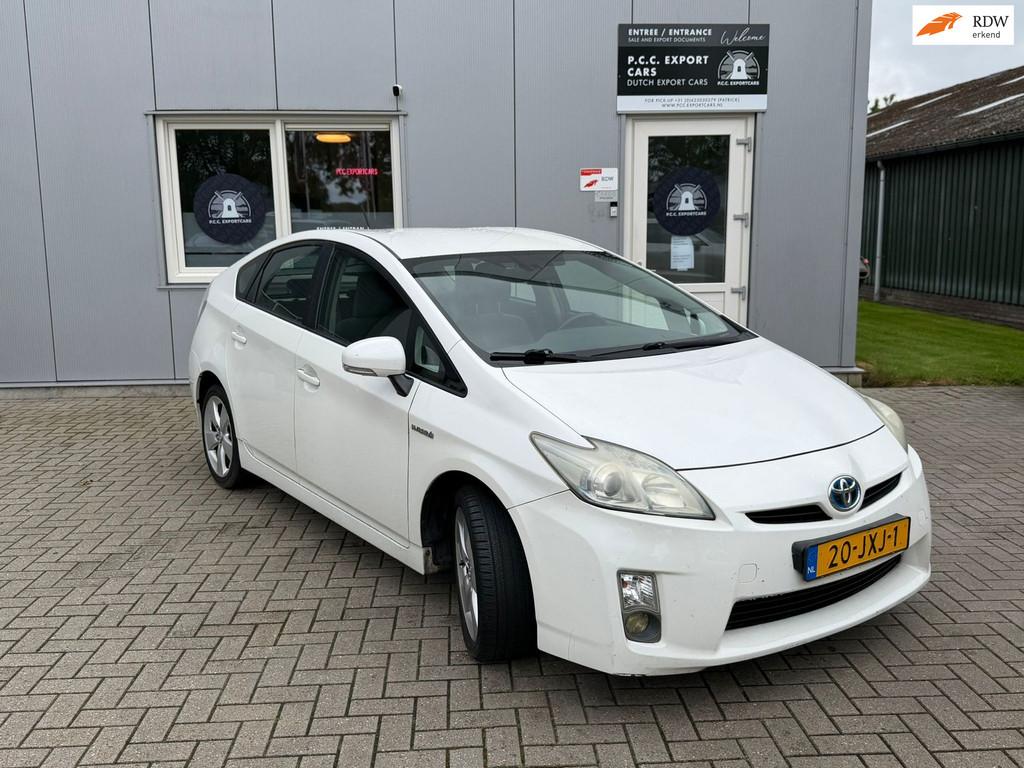 Toyota Prius 1.8 Aspiration hybride, Gebruikt, 4 cilinders, Wit, Origineel Nederlands