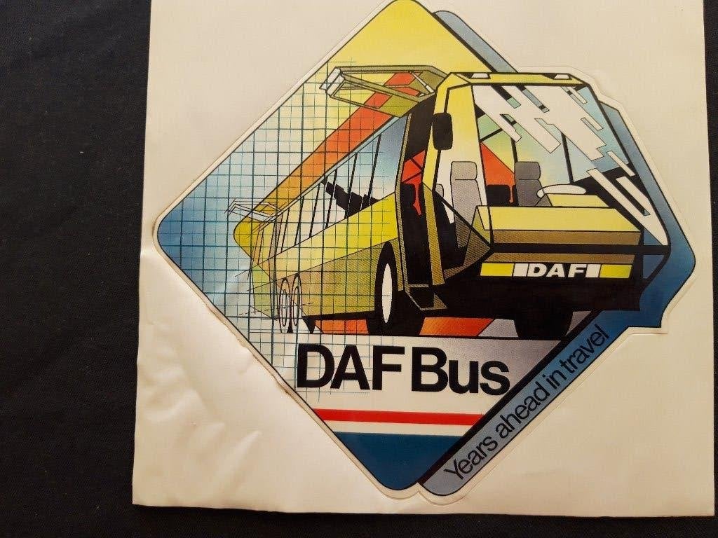 sticker DAF Bus b "FUTURE ", Ophalen of Verzenden, Zo goed als nieuw, Auto's