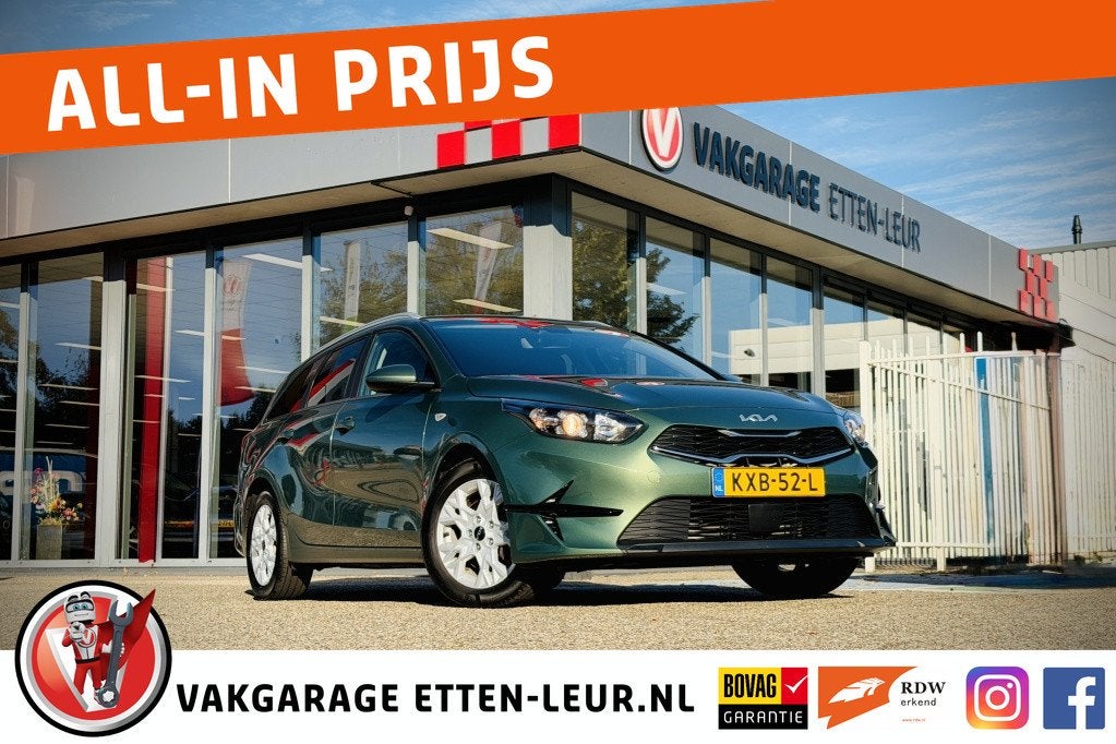Kia Ceed Sportswagon 1.5 160PK DynamicLine | CAMERA | STOEL, Auto's, Stof, Gebruikt, Euro 6, Handgeschakeld