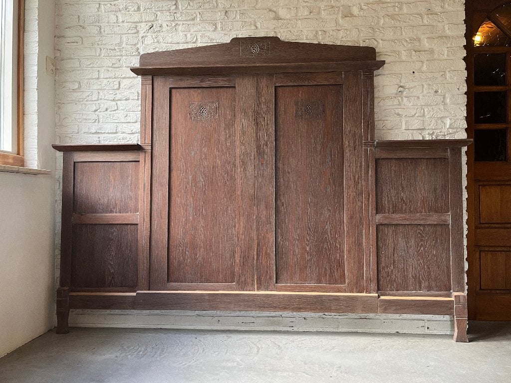 Hoofdbord, Huis en Inrichting, Ophalen, Zo goed als nieuw, Tweepersoons, Overige maten