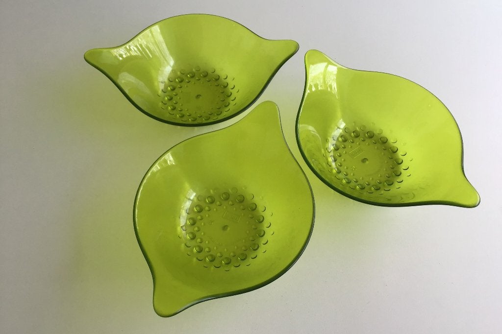 Schalenset Leaf S groen - Koziol, Huis en Inrichting, Kunststof, Gebruikt, Overige merken, Ophalen of Verzenden